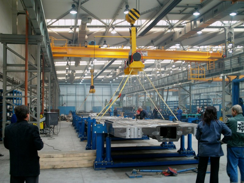 汽车行业车架翻转机